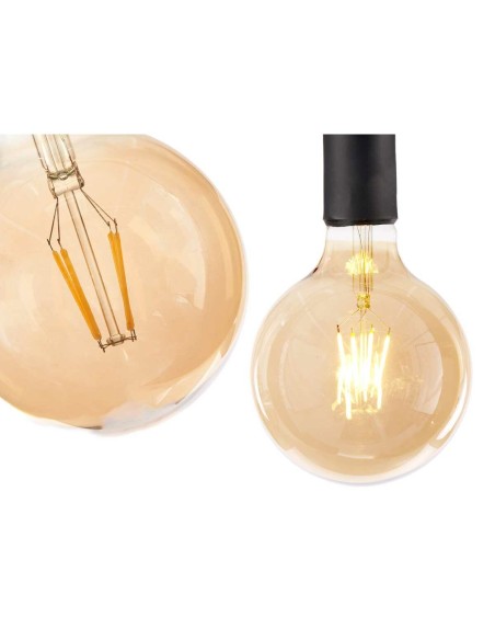 Lampe LED Vintage E27 Transparent 4 W 12,5 x 17,5 x 12,5 cm (12 Unités)