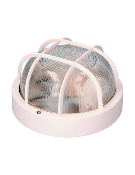 Applique Murale EDM 34352 Tarragona Blanc Verre Plastique 40 W E27