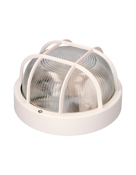 Applique Murale EDM 34352 Tarragona Blanc Verre Plastique 40 W E27