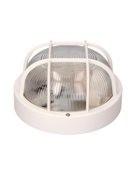Applique Murale EDM 34352 Tarragona Blanc Verre Plastique 40 W E27