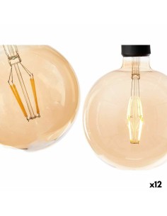 Lampe LED Vintage E27 Transparent 4 W 14 x 19 x 14 cm (12 Unités)