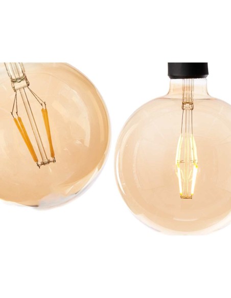 Lampe LED Vintage E27 Transparent 4 W 14 x 19 x 14 cm (12 Unités)