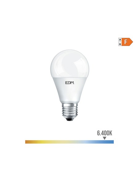 Lampe LED EDM 98940 F 60 W 10 W E27 810 Lm Ø 6 x 10,8 cm Réglable (6400 K)