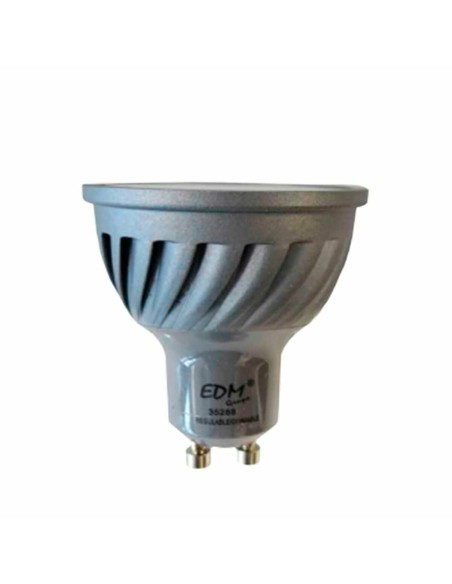Lampe LED EDM Réglable G 6 W GU10 480 Lm Ø 5 x 5,5 cm (3200 K)