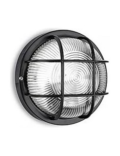 Applique Murale EDM 34353 Tarragona Noir Verre Plastique 40 W E27