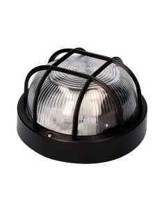 Applique Murale EDM 34353 Tarragona Noir Verre Plastique 40 W E27 2