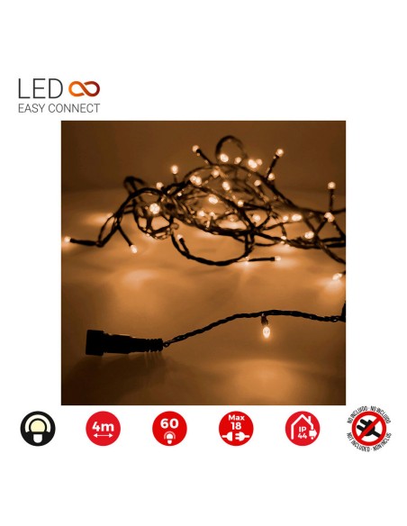 Guirlande lumineuse LED EDM 71251 4 m Blanc