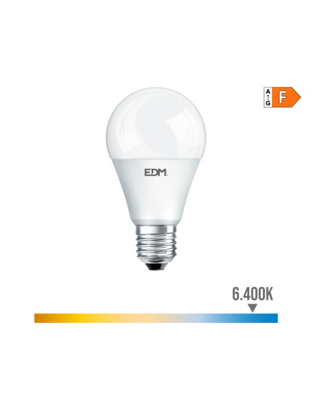 Lampe LED EDM 98706 F 100 W 15 W E27 1521 Lm Ø 6 x 11,5 cm (6400 K)