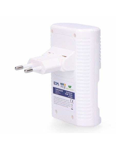 Chargeur de batterie EDM 38706 4 Batteries