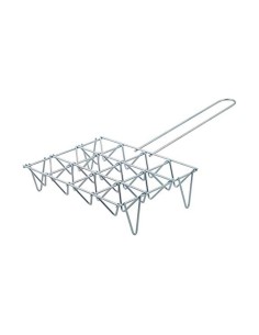 Grill pour légumes EDM 33,5 x 25 cm Métal Chrome
