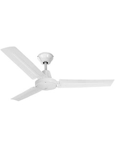Ventilateur de Plafond EDM 33981 Blanc 60 W Ø 140 cm industriel 2