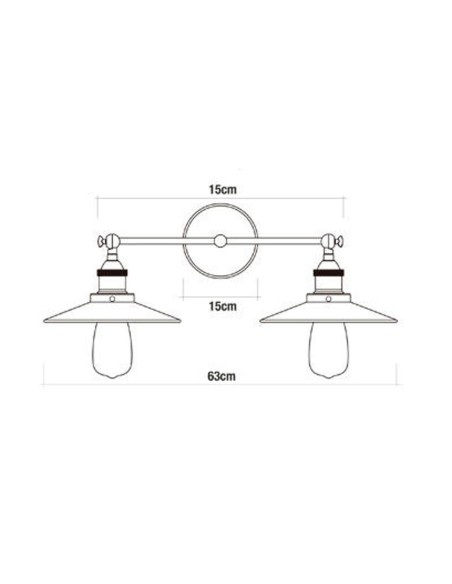 Applique Murale EDM 32109 60 W