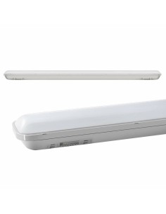 Lampe LED EDM 31412 Blanc A 48 W 4000 Lm (8,6 x 148 x 6,6 cm) (6400K)