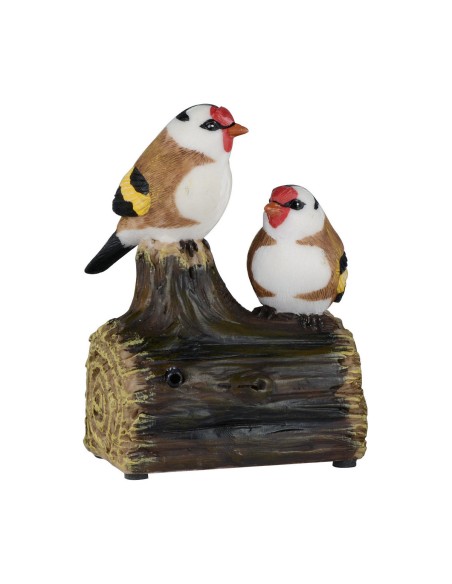 Figure décorative de jardin Progarden avec son Oiseau Figurine Décorative Multicouleur polypropylène