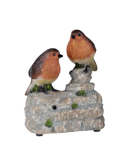 Figure décorative de jardin Progarden avec son Oiseau Figurine Décorative Multicouleur polypropylène
