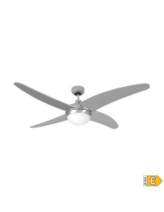 Ventilateur de Plafond avec Lumière EDM 33807 Caspio Argenté 60 W 2