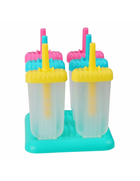 Moule pour Glaces Excellent Houseware Multicouleur polypropylène 40 ml (6 Unités)