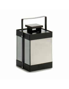 Lanterne à LED Noir Miroir 12,5 x 18,5 x 12,5 cm (6 Unités) 2