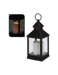Lampion Métal Bronze