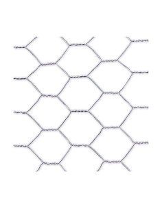 Palissade de Jardin Nortene Gris Métal 0.5 x 10 m (6 Pièces)