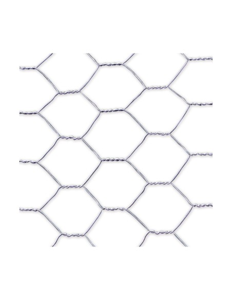 Palissade de Jardin Nortene Gris Métal 0.5 x 10 m (6 Pièces)
