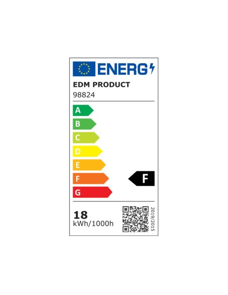 Tube LED EDM 98824 Linestra F 18 W 120 W 115 W S14S 1800 Lm 1450 Lm Ø 3 x 100 cm (6400 K)