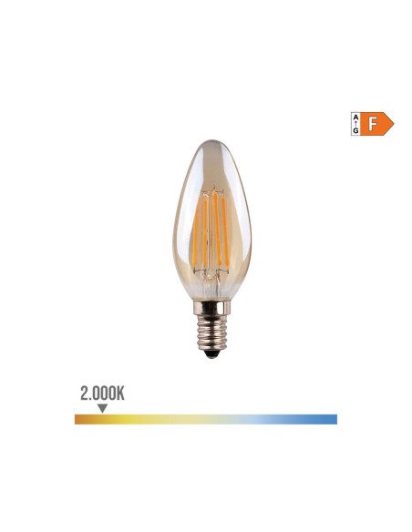 Lampe LED EDM 98621 F 30 W 4,5 W E14 400 lm 3,5 x 9,8 cm (2000 K)