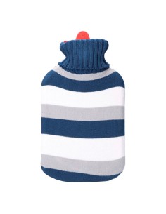 Bouillotte EDM 76772 Multicouleur Rayures Laine 2 L