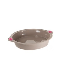 Moule en Silicone avec Poignée Secret de Gourmet Marron Silicone 24 cm 2