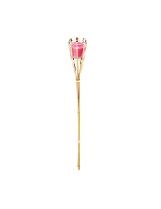 Torche de Jardin Progarden Fonction Anti-Moustique Marron Verre 7,5 x 76 cm