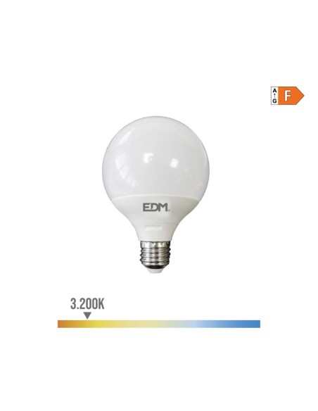 Lampe LED EDM 98803 F 100 W 15 W E27 1521 Lm Ø 12,5 x 14 cm (3200 K)