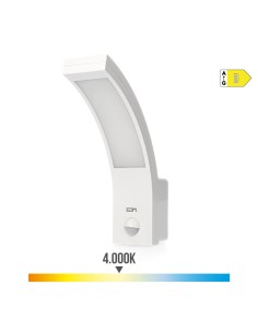 Applique Murale EDM 32535 polypropylène A 10 W 750 Lm Blanc Extérieur (4000 K)