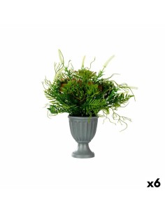 Plante décorative Ibergarden XD19-1369 Plastique Verre 21 x 30 x 21 cm (6 Unités)