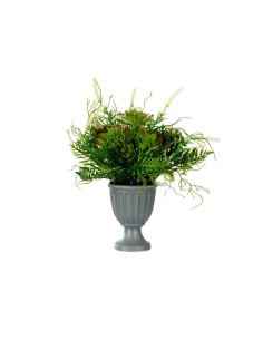 Plante décorative Ibergarden XD19-1369 Plastique Verre 21 x 30 x 21 cm (6 Unités) 2