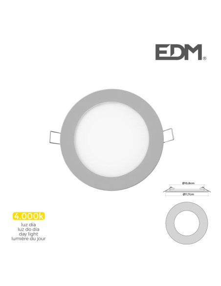 Spot encastré EDM 31604 Downlight A G 6 W 320 Lm (4000 K)