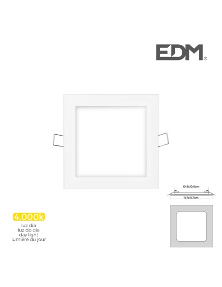 Spot encastré EDM 31606 Downlight A G 6 W 320 Lm (4000 K)