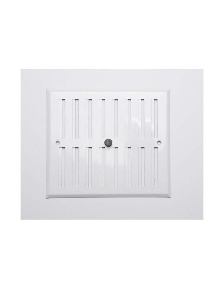 Grille Fepre Réglable Aluminium Blanc (17 x 19 cm)