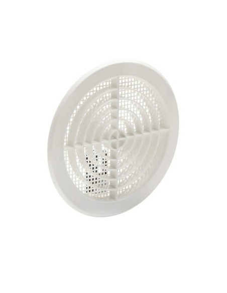 Grille Fepre Moustiquaire Encastrable Blanc ABS (Ø 14 cm)