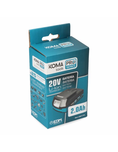 Batterie au lithium rechargeable Koma Tools 08772 Pro Series