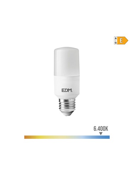 Lampe LED EDM 98841 E 10 W E27 1100 Lm Ø 4 x 10,7 cm Tubulaire (6400 K)