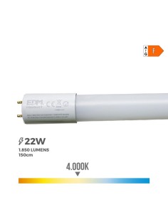 Tube LED EDM 31199 F 22 W 58 W G13 T8 2400 Lm 1850 lm Ø 2,6 x 150 cm (4000 K) 2