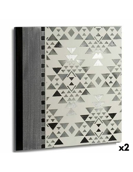 Cadre Ethnique 78 x 2,5 x 78 cm (2 Unités)