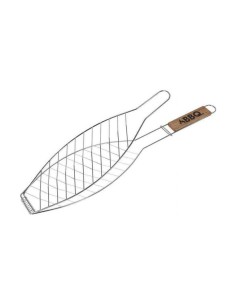 Grille de Barbecue pour Poissons Acier inoxydable (14 x 58 cm)
