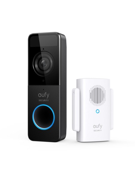 Interphone Vidéo Intelligent Eufy Video Doorbell 1080p Noir