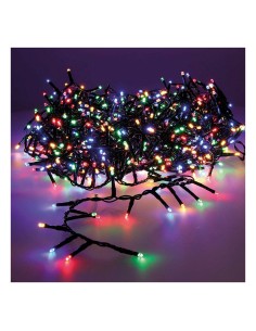 Guirlande lumineuse LED Lumineo Compact Multicouleur Vert tendre 14 m