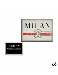 Cadre GUILTY MILAN Contre-plaqué 46 x 2 x 66 cm (6 Unités)