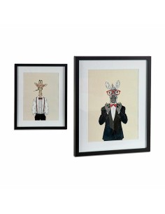 Cadre Multicouleur Contre-plaqué 43 x 3 x 53 cm (6 Unités) 2