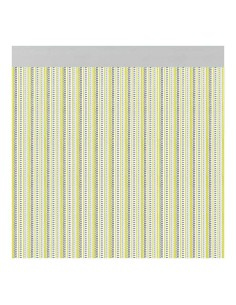Rideau Acudam Brescia Portes Jaune Extérieur PVC Aluminium 90 x 210 cm