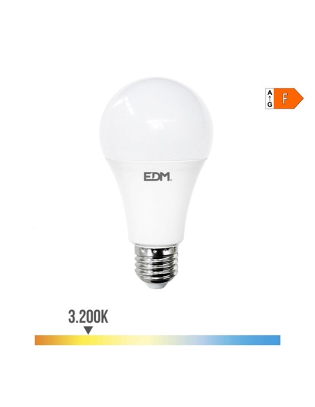 Lampe LED EDM 98720 F 24 W 200 W E27 2700 lm Ø 7 x 13,6 cm (3200 K)