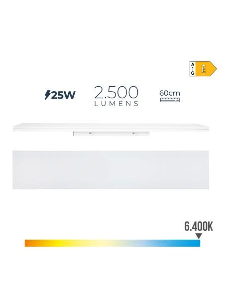 Tube LED EDM 31750 A E 25 W 2500 lm (6400 K)